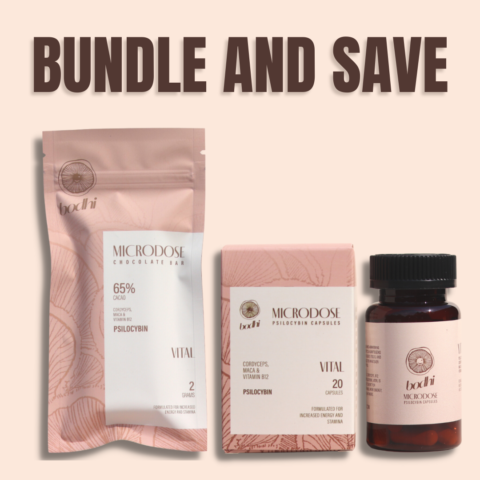Vital Psilocybin Chocolate and Supplement Bundle