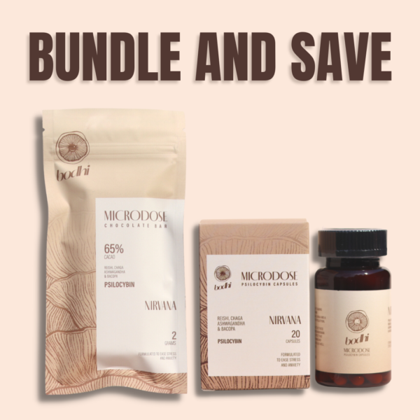 Nirvana Psilocybin Chocolate and Supplement Bundle